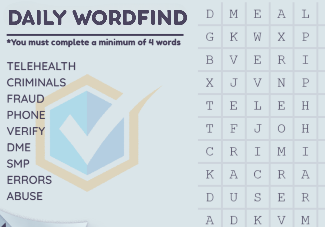 DAILY WORDFIND